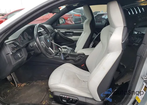 2015 BMW M4 z USA, uszkodzony, nr VIN WBS3R9C53FK333989